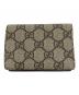 GUCCI (グッチ) コンパクトウォレット ブラウン：15000円