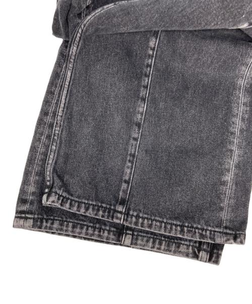 FRAY ID（フレイ アイディー）FRAY ID (フレイ アイディー) カットアウトバレルデニムパンツ グレー サイズ:SIZE 1の古着・服飾アイテム