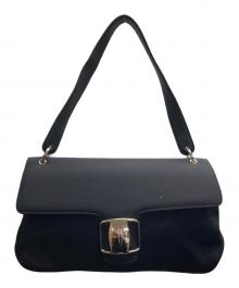 Salvatore Ferragamo（サルヴァトーレ フェラガモ）の古着「ワンショルダーバッグ」｜ブラック
