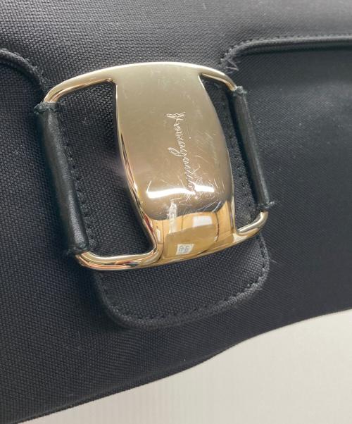 Salvatore Ferragamo（サルヴァトーレ フェラガモ）Salvatore Ferragamo (サルヴァトーレ フェラガモ) ワンショルダーバッグ ブラックの古着・服飾アイテム