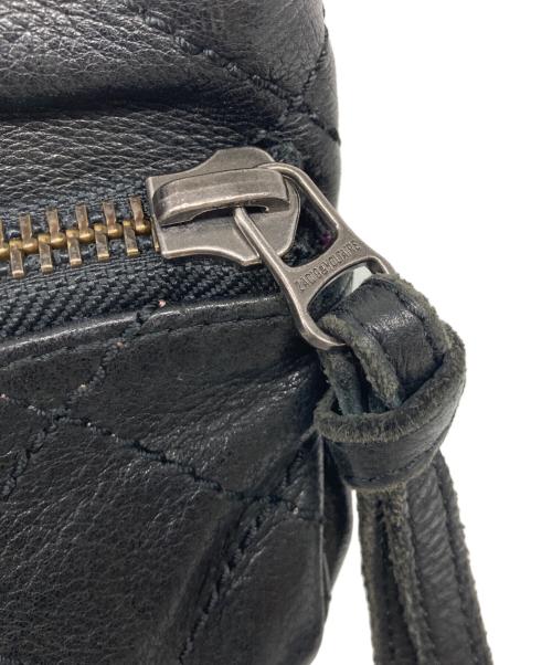 Zadig&Voltaire（ザディグエヴォルテール）Zadig&Voltaire (ザディグエヴォルテール) レザーチェーンショルダーバッグ ブラックの古着・服飾アイテム