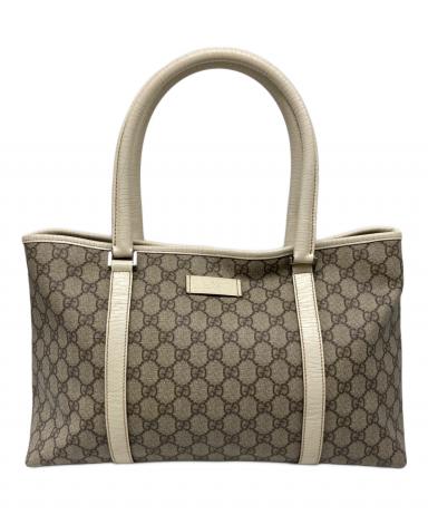 中古・古着通販】GUCCI (グッチ) GGスプリーム トートバッグ
