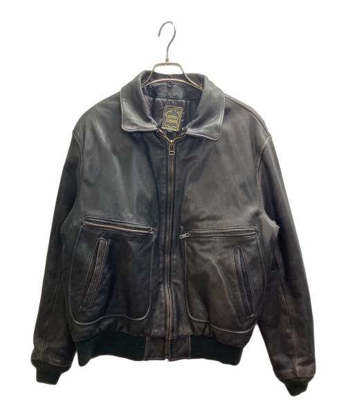 echtes leder（エヒテス レーダァ）echtes leder (エヒテス レーダァ) ファー付レザージャケット ブラウン サイズ:Lの古着・服飾アイテム
