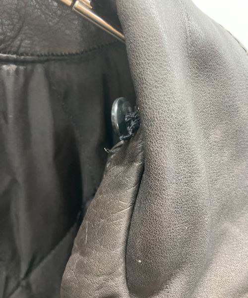 echtes leder（エヒテス レーダァ）echtes leder (エヒテス レーダァ) ファー付レザージャケット ブラウン サイズ:Lの古着・服飾アイテム