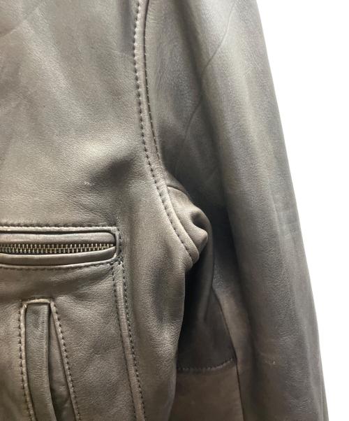 echtes leder（エヒテス レーダァ）echtes leder (エヒテス レーダァ) ファー付レザージャケット ブラウン サイズ:Lの古着・服飾アイテム