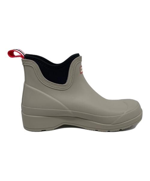 HUNTER（ハンター）HUNTER (ハンター) PLAY CHELSEA NEOPRENE BOOT ベージュ サイズ:UK6の古着・服飾アイテム