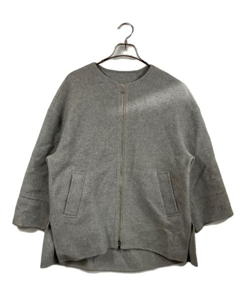 Diagram（ダイアグラム）Diagram (ダイアグラム) フードストールリバーコート グレー サイズ:36の古着・服飾アイテム