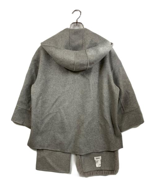 Diagram（ダイアグラム）Diagram (ダイアグラム) フードストールリバーコート グレー サイズ:36の古着・服飾アイテム