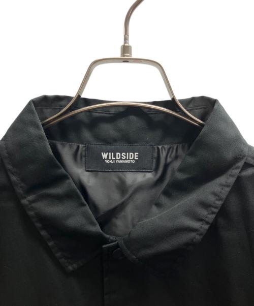 WILDSIDE YOHJI YAMAMOTO（ワイルドサイド ヨウジ ヤマモト）WILDSIDE YOHJI YAMAMOTO (ワイルドサイド ヨウジ ヤマモト) コーチジャケット ブラック サイズ:4の古着・服飾アイテム