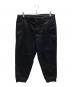 WILDSIDE YOHJI YAMAMOTO（ワイルドサイド ヨウジ ヤマモト）の古着「Cotton Chino Rib Pants」｜ブラック