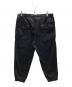 WILDSIDE YOHJI YAMAMOTO (ワイルドサイド ヨウジ ヤマモト) Cotton Chino Rib Pants ブラック サイズ:SIZE 3 未使用品：20000円
