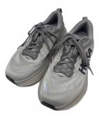 HOKAONEONEホカオネオネ）の古着「M BONDI 8 メッシュ ローカットスニーカー」｜グレー