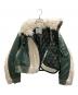 中古・古着 sacai (サカイ) Faux Fur x Nylon Blouson グリーン サイズ:1：55000円