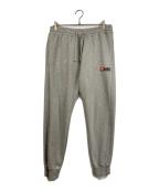 DIESELディーゼル）の古着「ロゴスウェットパンツ」｜グレー