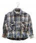 PODEROSA（ポデローサ）の古着「DOCKING PLAID SHIRT」｜ブルー
