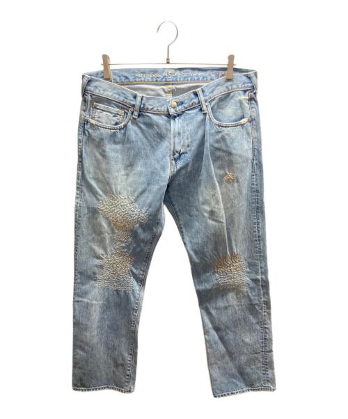 45R（フォーティファイブ・アール）45R (フォーティファイブ・アール) 風比古デニムのコイン インディゴ サイズ:SIZE 34の古着・服飾アイテム