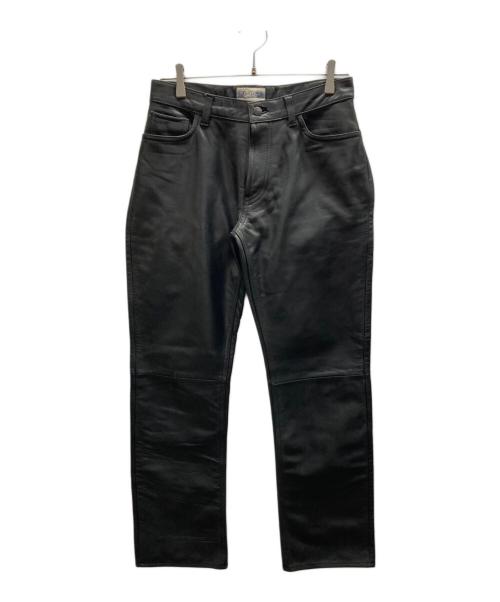 GAP（ギャップ）GAP (ギャップ) レザーパンツ ブラック サイズ:30の古着・服飾アイテム