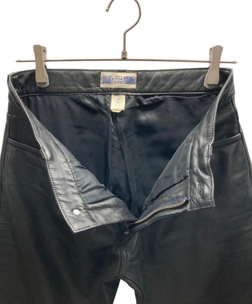 GAP（ギャップ）GAP (ギャップ) レザーパンツ ブラック サイズ:30の古着・服飾アイテム