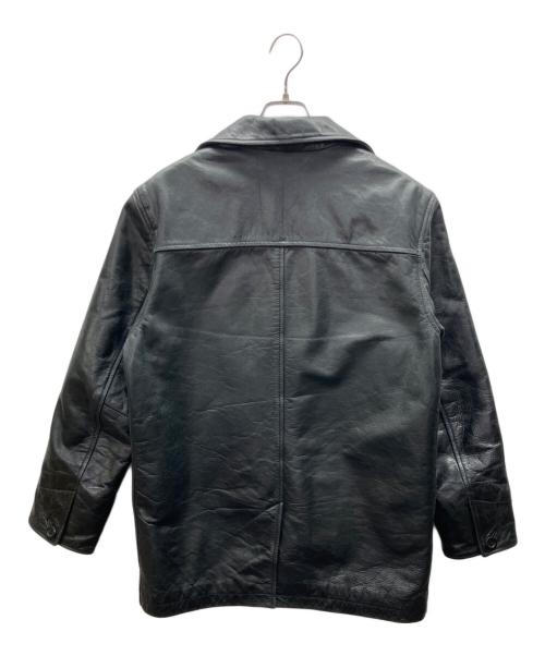 GAP（ギャップ）GAP (ギャップ) レザー カーコート ブラック サイズ:Sの古着・服飾アイテム