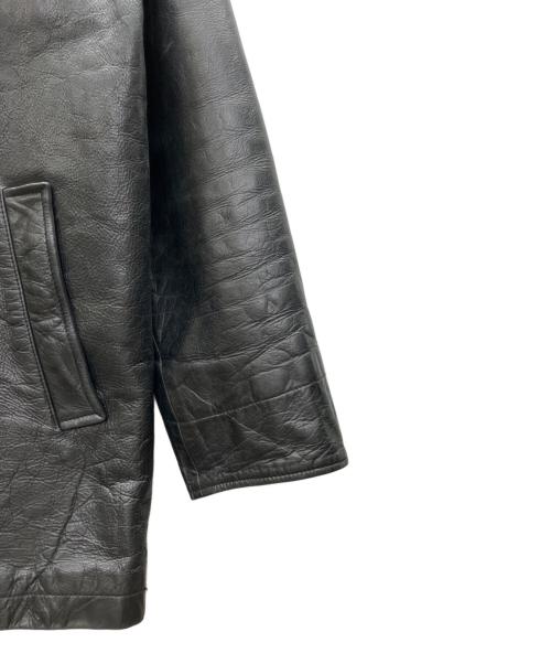 GAP（ギャップ）GAP (ギャップ) レザー カーコート ブラック サイズ:Sの古着・服飾アイテム