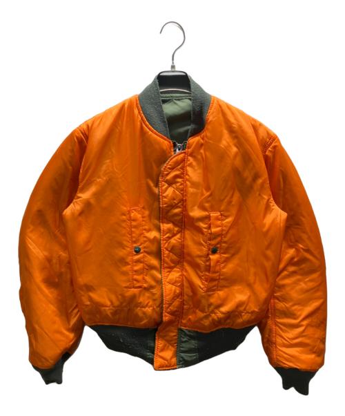 ALPHA（アルファ）ALPHA (アルファ) MA-1ジャケット カーキ サイズ:Sの古着・服飾アイテム