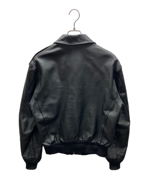 cooper（クーパー）COOPER (クーパー) A-2 フライトジャケット ブラック サイズ:38の古着・服飾アイテム