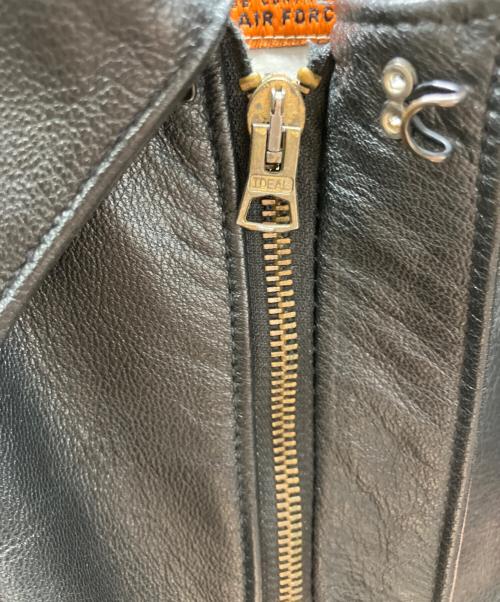 cooper（クーパー）COOPER (クーパー) A-2 フライトジャケット ブラック サイズ:38の古着・服飾アイテム