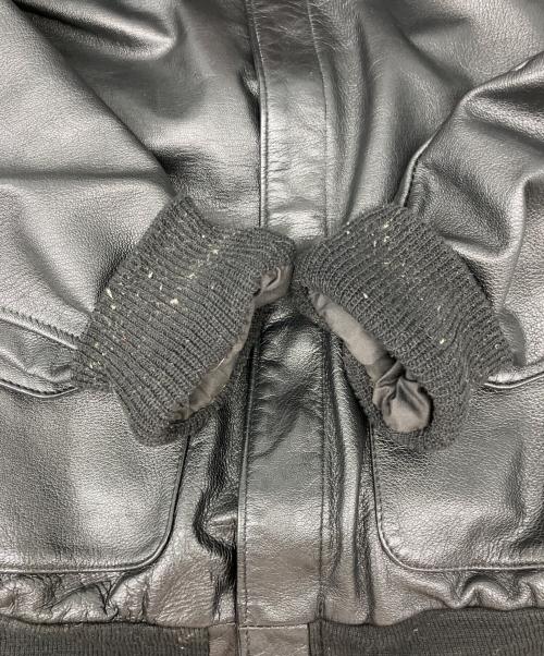 cooper（クーパー）COOPER (クーパー) A-2 フライトジャケット ブラック サイズ:38の古着・服飾アイテム