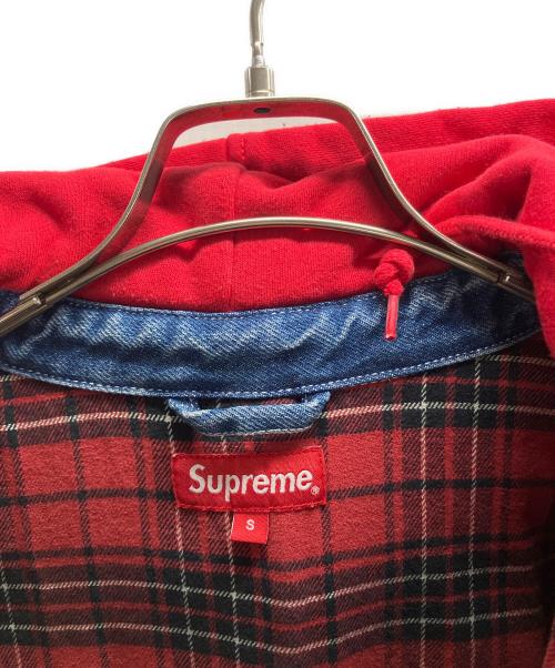 SUPREME（シュプリーム）SUPREME (シュプリーム) Hooded chore coat ブルー サイズ:Sの古着・服飾アイテム