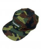 SUPREMEシュプリーム）の古着「レイヤードカモキャンプキャップ」｜カーキ