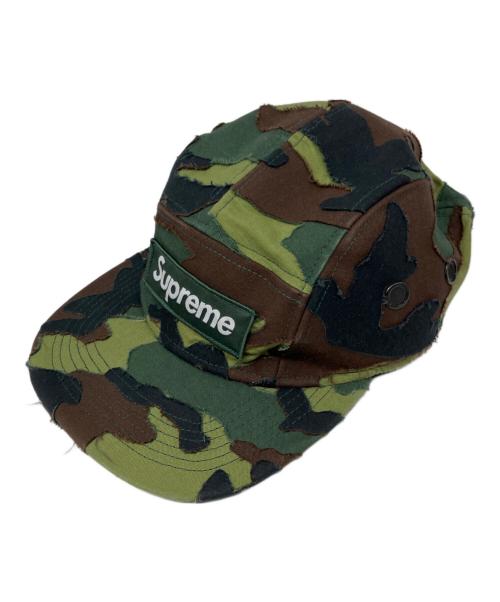 SUPREME（シュプリーム）Supreme (シュプリーム) レイヤードカモキャンプキャップ カーキ サイズ:-の古着・服飾アイテム