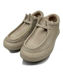 Wander etc.（ワンダー）の古着「ワラビーシューズ」｜ベージュ