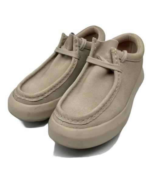 Wander etc.（ワンダー）Wander etc． (ワンダー) ワラビーシューズ ベージュ サイズ:25の古着・服飾アイテム