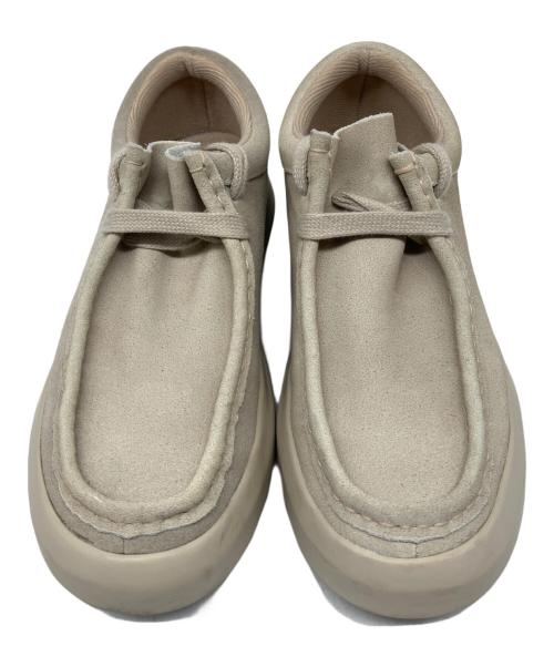 Wander etc.（ワンダー）Wander etc． (ワンダー) ワラビーシューズ ベージュ サイズ:25の古着・服飾アイテム