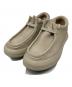 Wander etc．（ワンダー）の古着「ワラビーシューズ」｜ベージュ