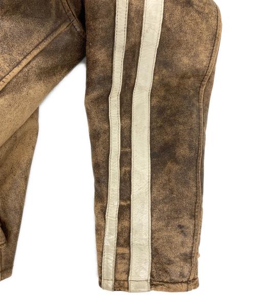 Liugoo Leathers（リューグーレザーズ）LIUGOO LEATHERS (リューグーレザーズ) レザージャケット ブラウン サイズ:Lの古着・服飾アイテム