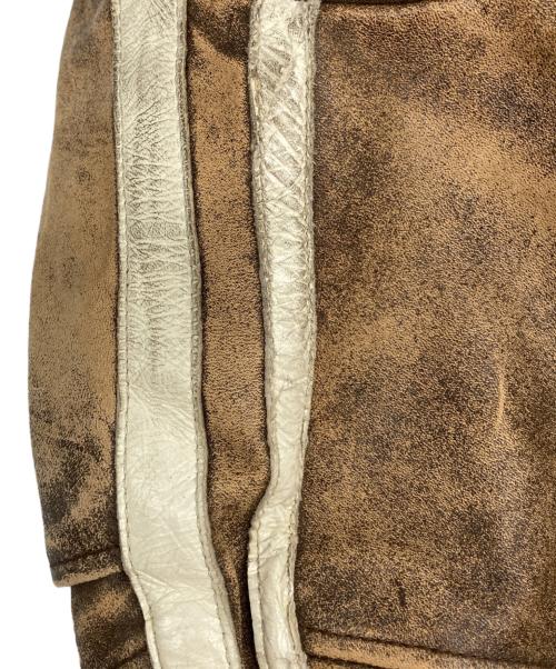 Liugoo Leathers（リューグーレザーズ）LIUGOO LEATHERS (リューグーレザーズ) レザージャケット ブラウン サイズ:Lの古着・服飾アイテム