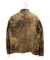 LIUGOO LEATHERS (リューグーレザーズ) レザージャケット ブラウン サイズ:L：13000円