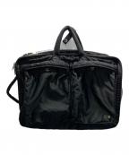 PORTERポーター）の古着「3WAY DOCUMENT BAG」｜ブラック