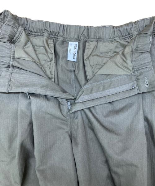 TIGHTBOOTH PRODUCTION（タイトブースプロダクション）TIGHTBOOTH PRODUCTION (タイトブースプロダクション) herringbone balloon pants カーキ サイズ:Mの古着・服飾アイテム