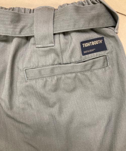TIGHTBOOTH PRODUCTION（タイトブースプロダクション）TIGHTBOOTH PRODUCTION (タイトブースプロダクション) herringbone balloon pants カーキ サイズ:Mの古着・服飾アイテム