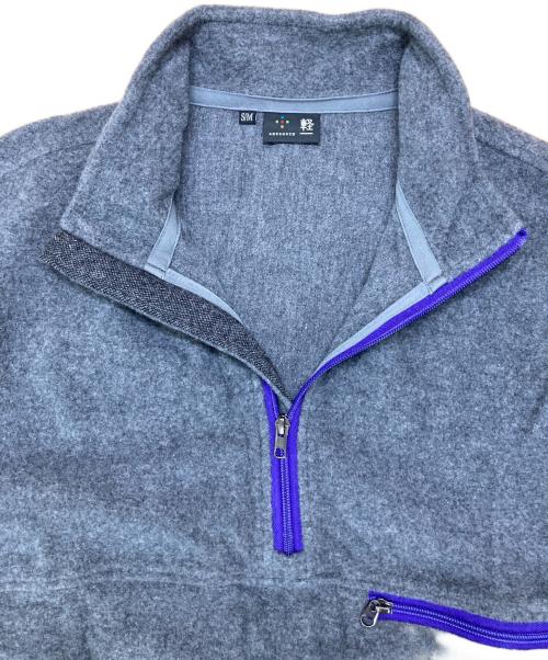axesquin（アクシーズクイン）axesquin (アクシーズクイン) Wool Fleece Pullover グレー サイズ:S/Mの古着・服飾アイテム