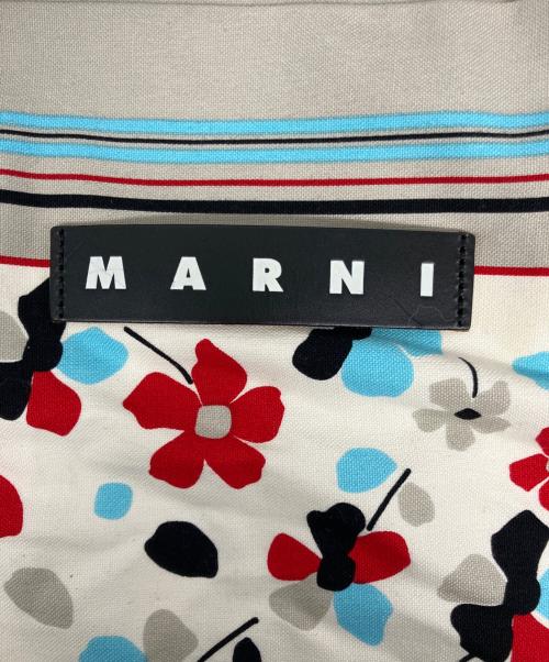 MARNI（マルニ）MARNI (マルニ) 花柄トートバッグ ベージュの古着・服飾アイテム