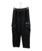BlackEyePatchブラックアイパッチ）の古着「スウェットカーゴパンツ」｜ブラック