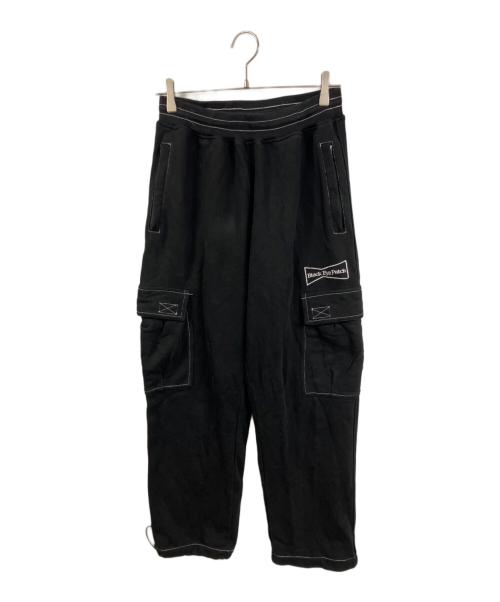 BlackEyePatch（ブラックアイパッチ）BlackEyePatch (ブラックアイパッチ) スウェットカーゴパンツ ブラック サイズ:Mの古着・服飾アイテム