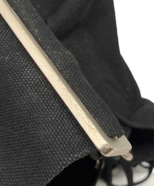 AFB（エーエフビー）AFB (エーエフビー) フリンジビッグショルダーバッグ ブラックの古着・服飾アイテム