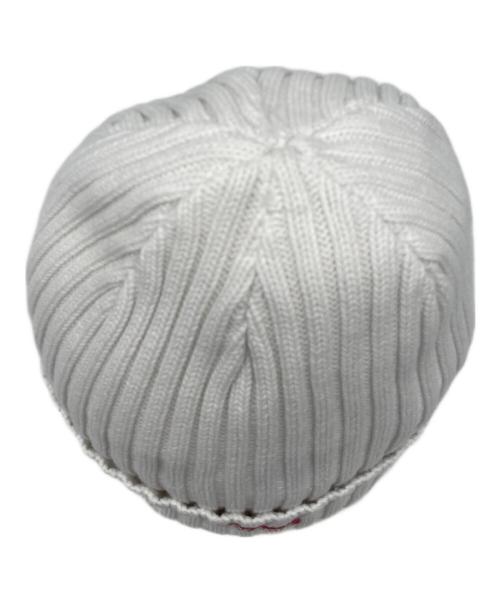 SUPREME（シュプリーム）Supreme (シュプリーム) Box Logo beanie ホワイトの古着・服飾アイテム