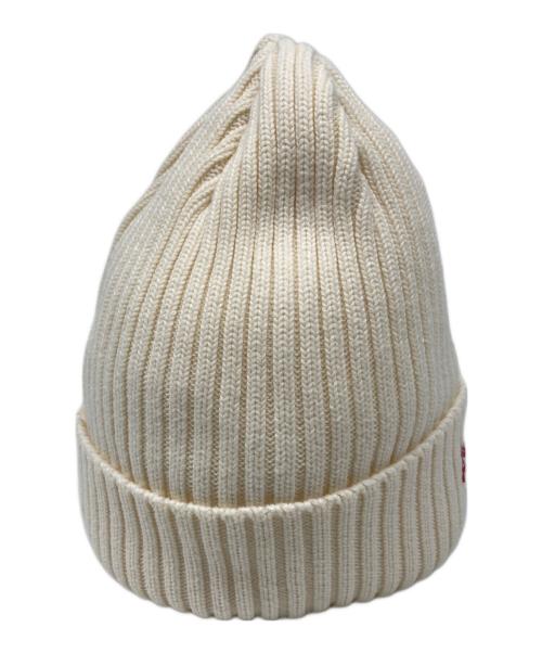 SUPREME（シュプリーム）Supreme (シュプリーム) Box Logo beanie ベージュの古着・服飾アイテム