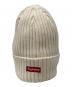 Supreme（シュプリーム）の古着「Box Logo beanie」｜ベージュ