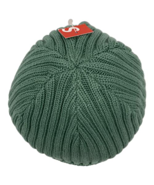 SUPREME（シュプリーム）Supreme (シュプリーム) Box Logo beanie グリーンの古着・服飾アイテム